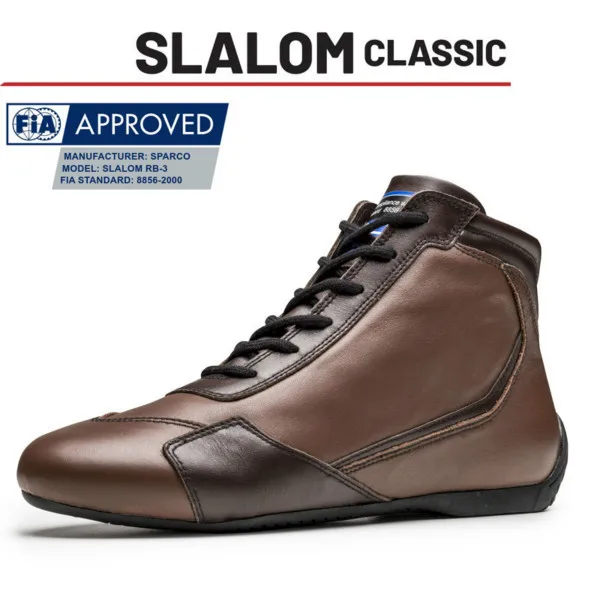 Genuine Cowhide Racing Karting Shoes Men Women Sports FIA Approved Karting Classic Retro Leather Casual Sports Boots sports shoes