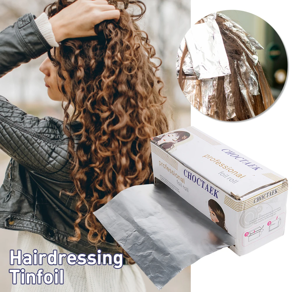 1 롤 헤어 컬러링 알루미늄 호일 15cmx50m 틴 알루미늄 호일 시트 살롱 이발소용 틴 호일 네일 스티커