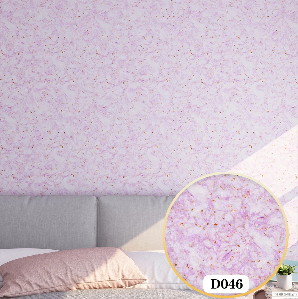 D046 Silk Plaster Liquid Wallpaper Wall Grace Coating Covering Paper