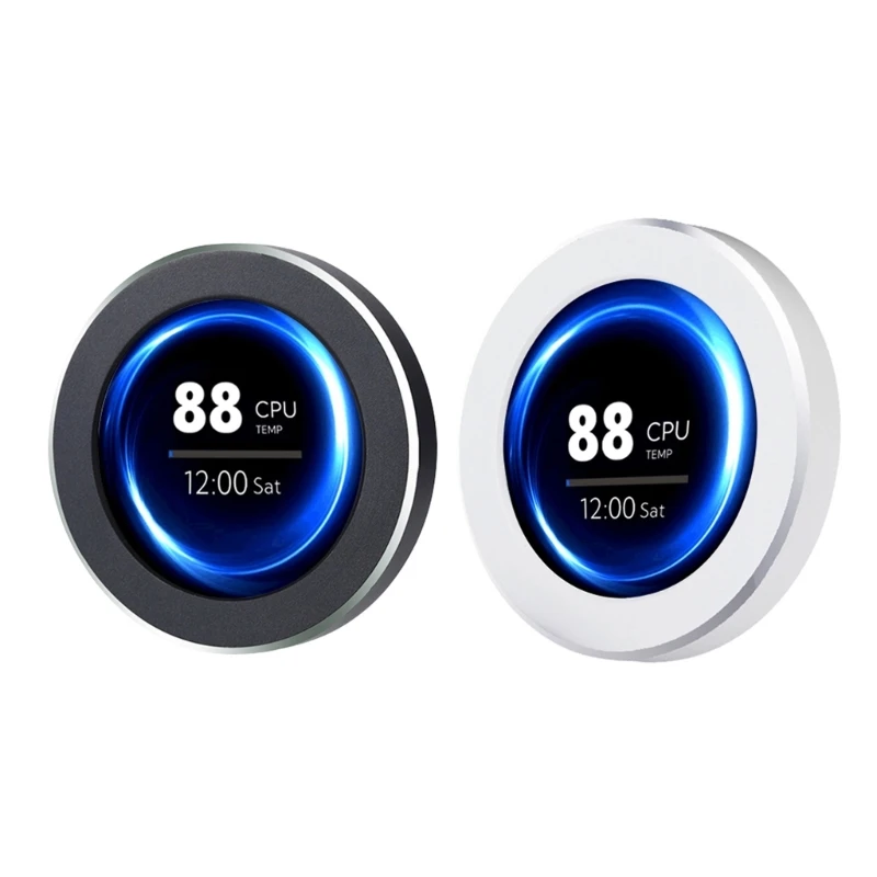 2.8인치 LCD USB 원형 컴퓨터 모니터 디스플레이 화면 유형 C 보조 화면