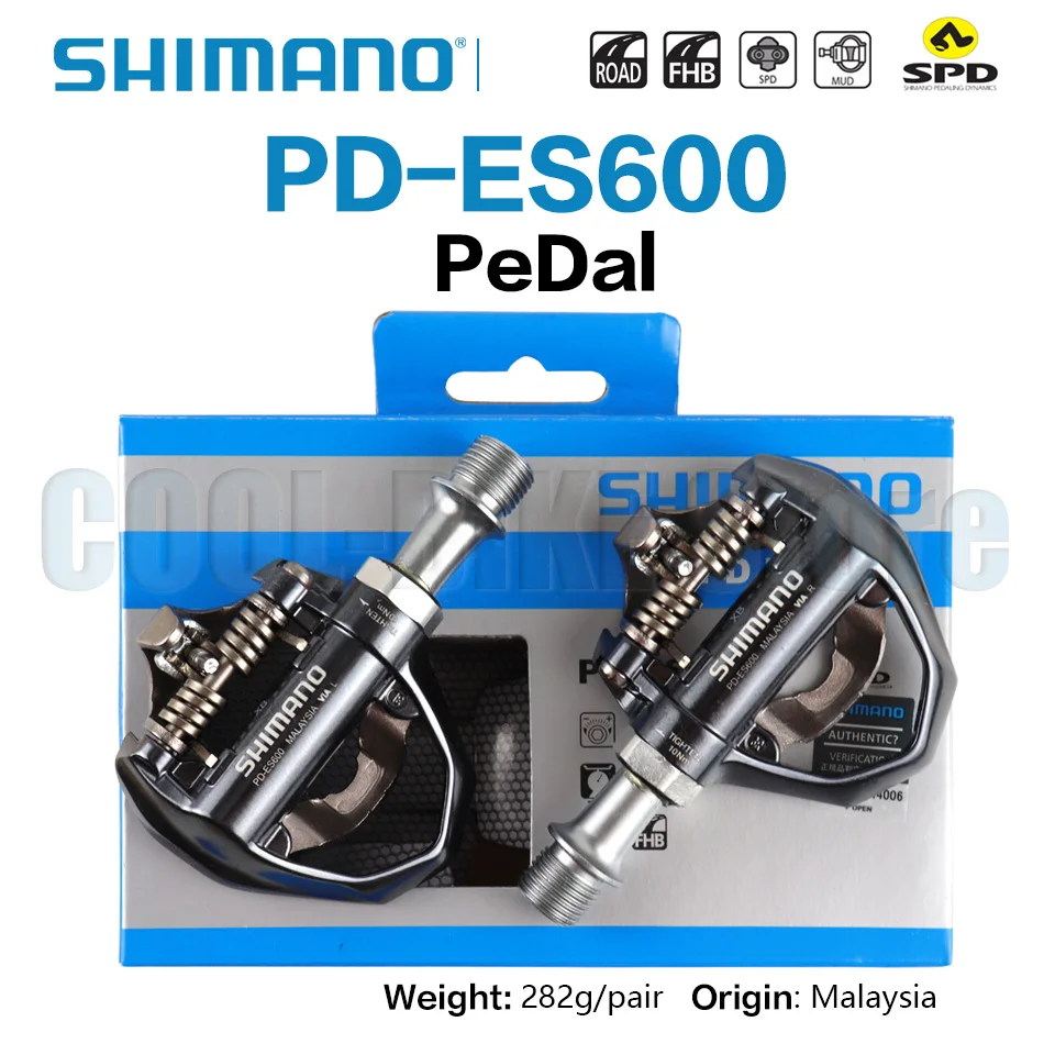 Shimano Pedal PD ES600 For Mountain Bikes Aluminum Alloy Bearings