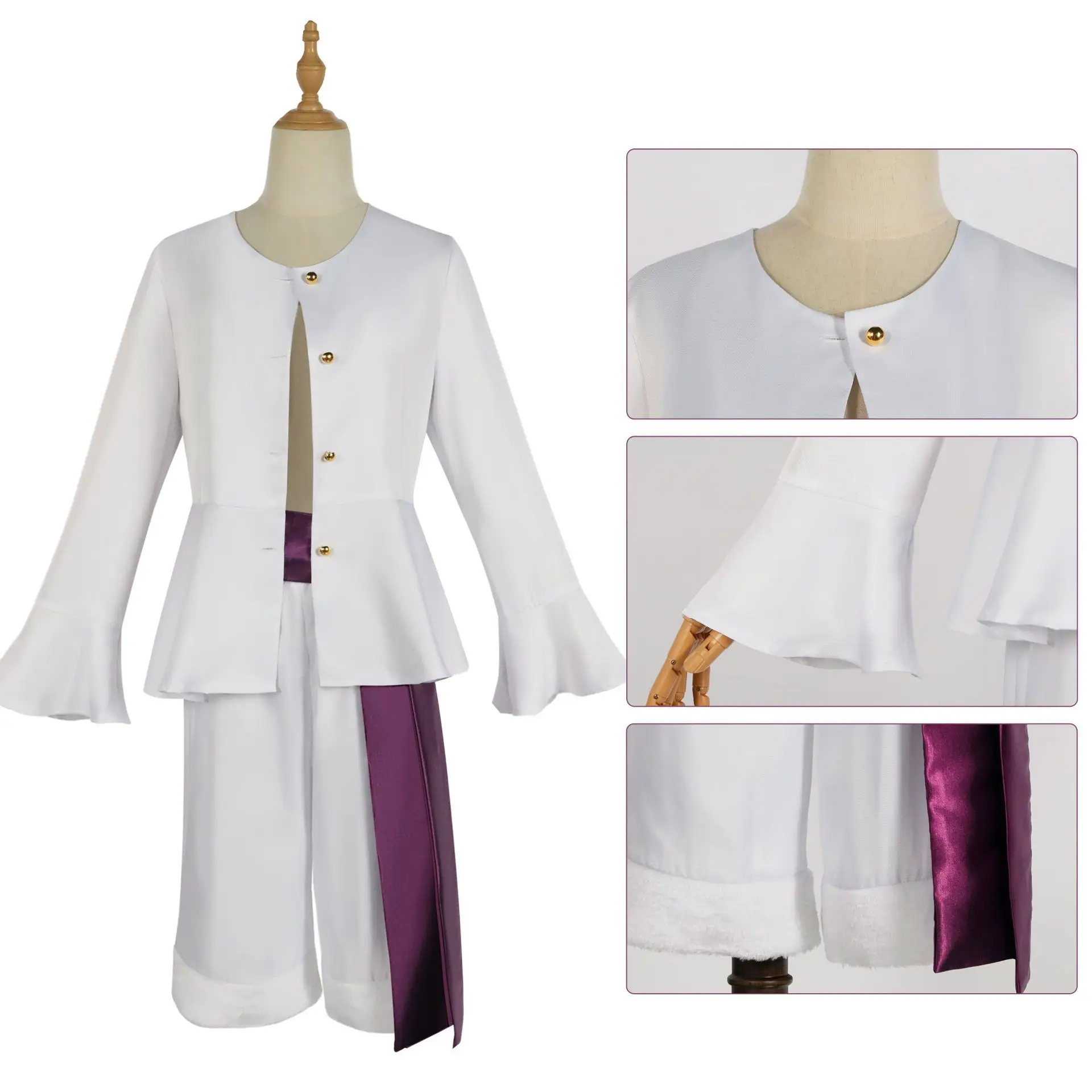 One Piece Monkey D Luffy Fifth Gear Sun God Nika Cosplay Costume