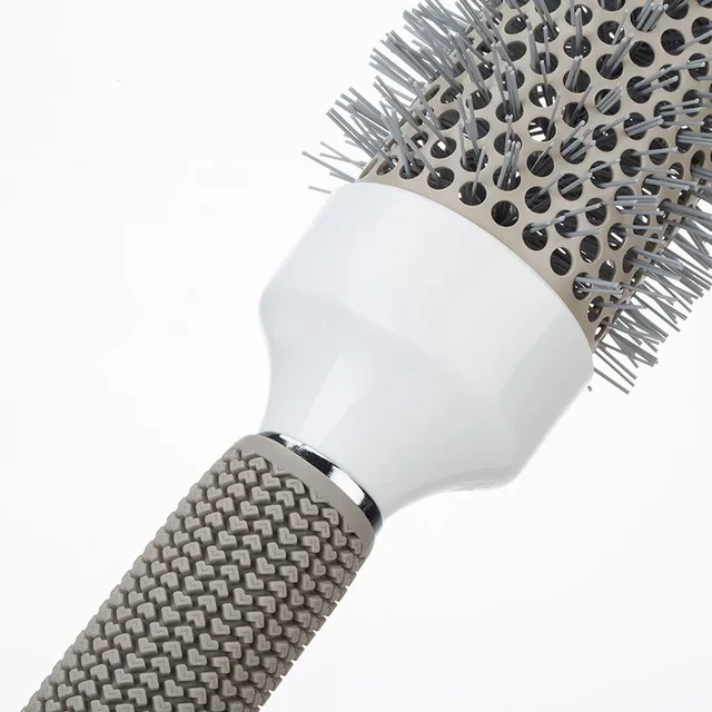 Spazzola per capelli agli ioni di ceramica di 5 dimensioni Spazzola per capelli nano Ioni in ceramica termica Pettine rotondo Parrucchiere Parrucchiere Styling Asciugatura Curling 4