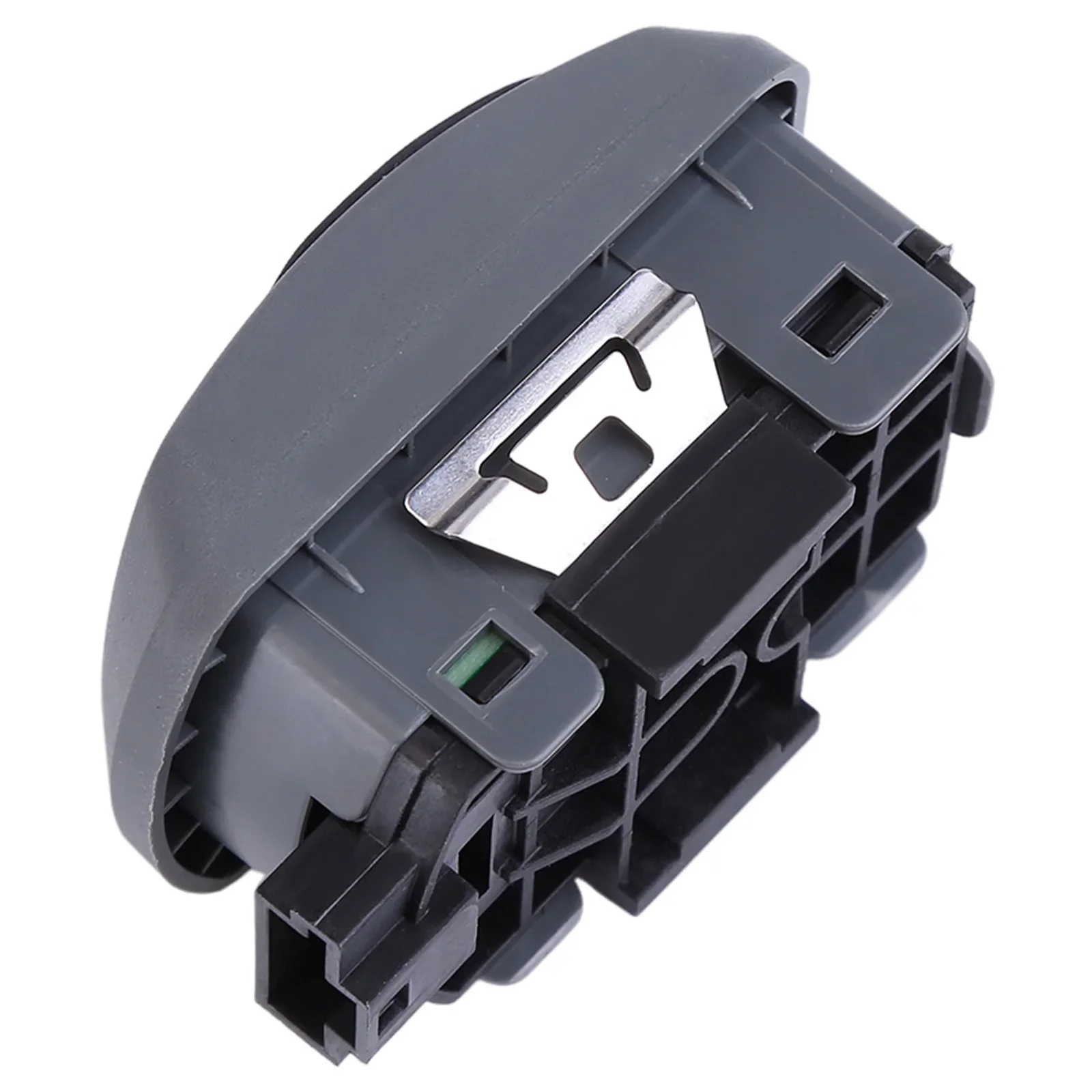 Black Plastic Double Window Switch for Interior Use