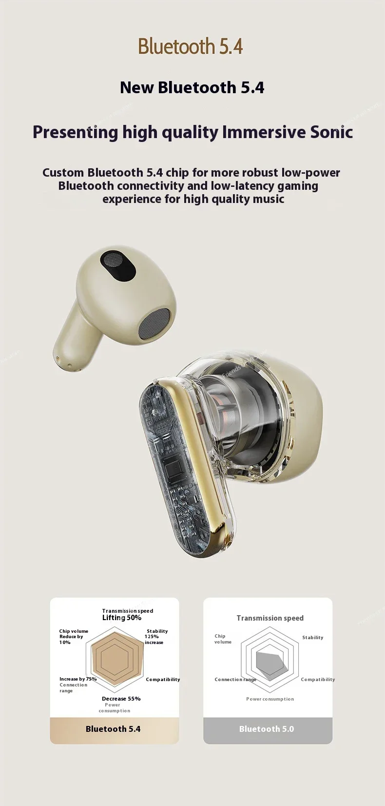 Auricolari bluetooth wireless con cancellazione rumore per sport_voghion.com