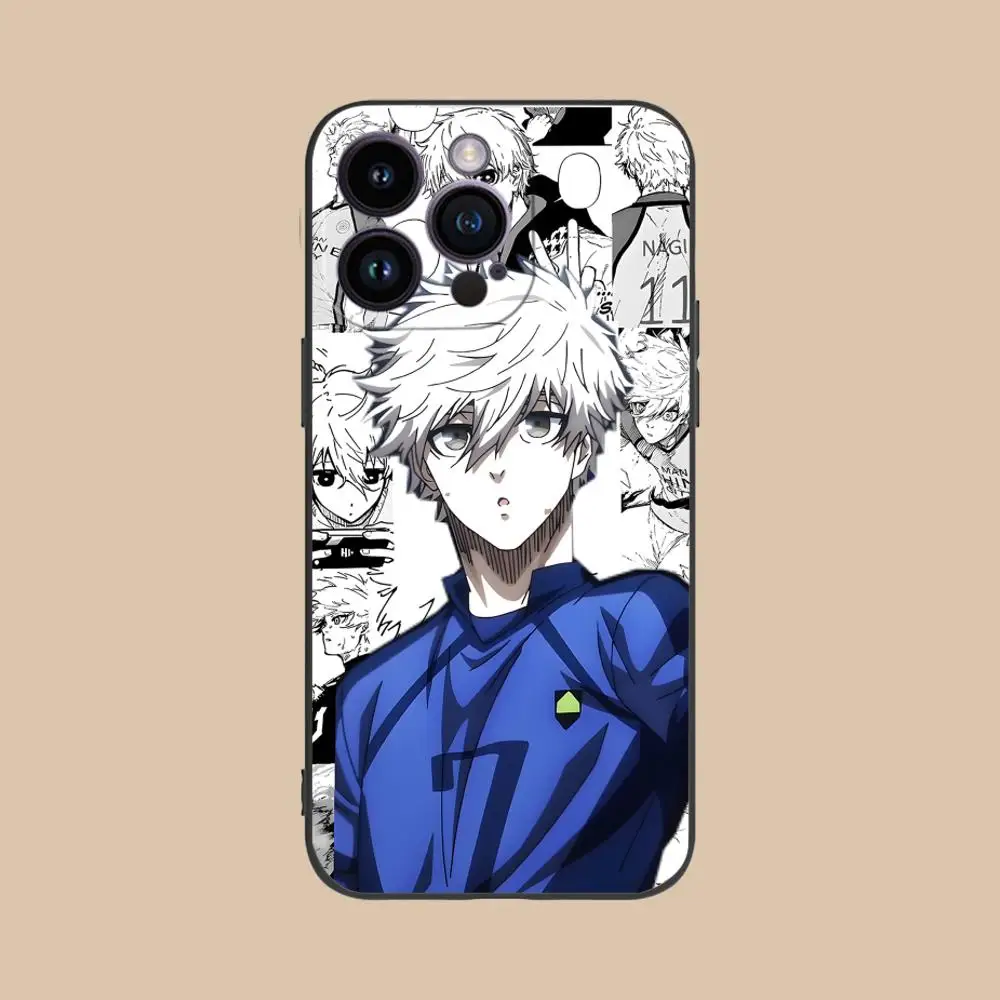 Vibrant Blue Lock Nagi Seishiro Phone Case - Colorful & Stylish Protective Cover