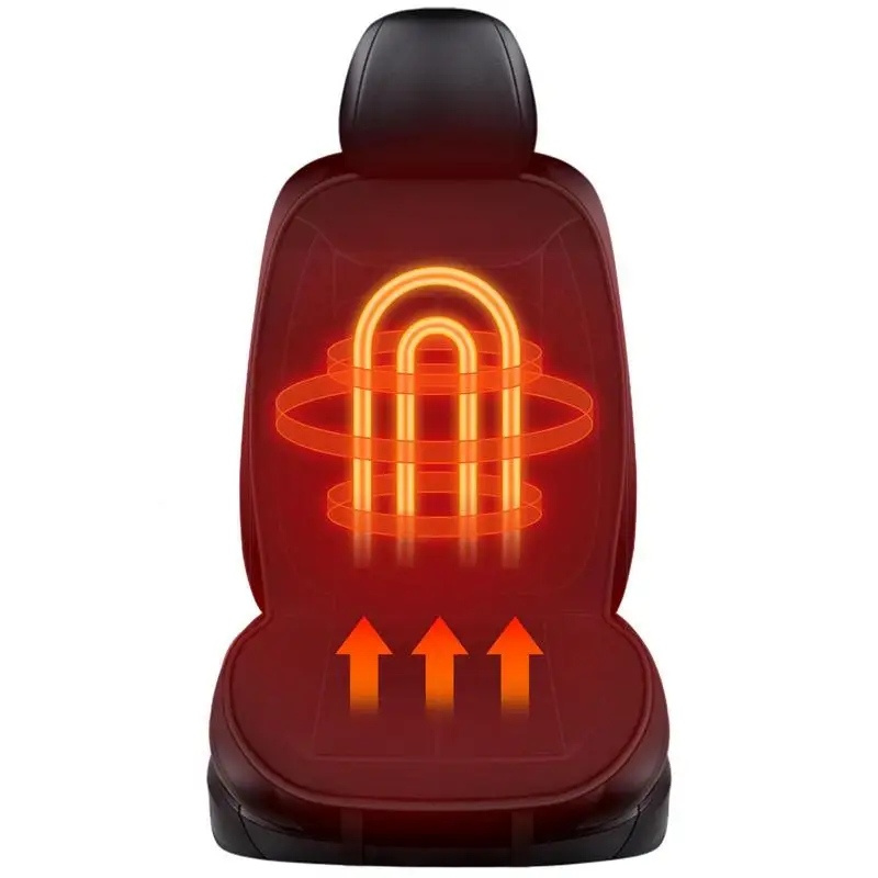 

12-24V Heated Car Seat Cover Fast Car Seat Heater Cover With Intelligence Temperature Controller Heated Car Seat Protector Seat