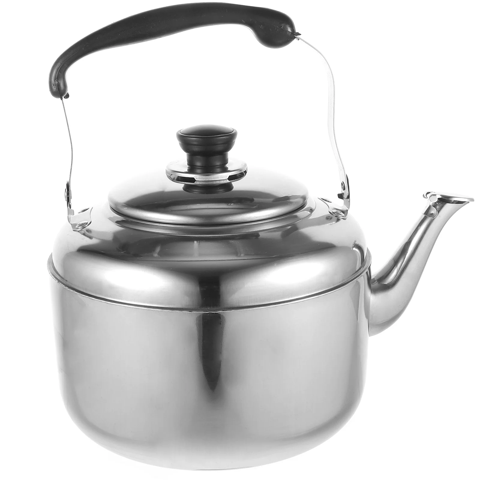 

Stainless Steel Tea Kettle Whistling Tea Pot 5L Stovetop Water Boilers Portable Water Kettle Home Gas Induction