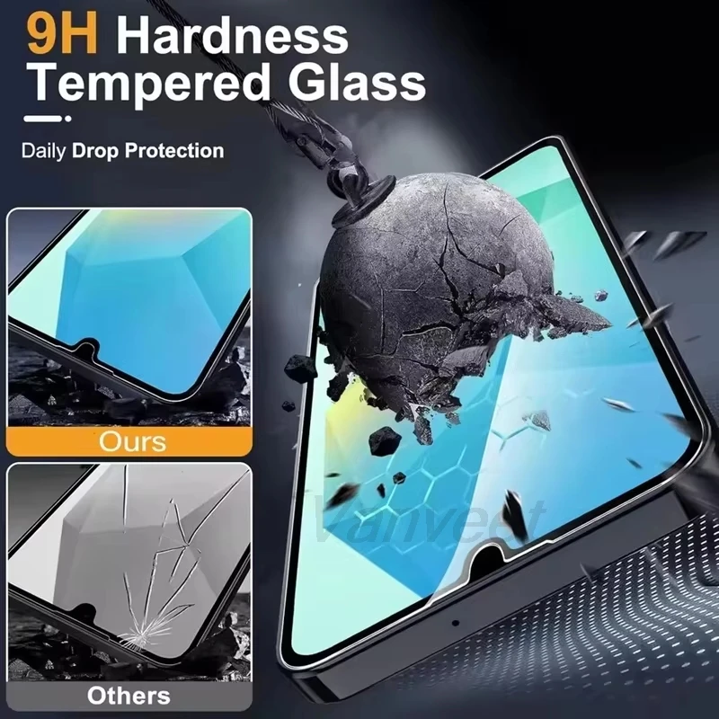 HD Tempered Glass Screen Protector - Anti-Scratch, Full Cover, 1-4 Pack