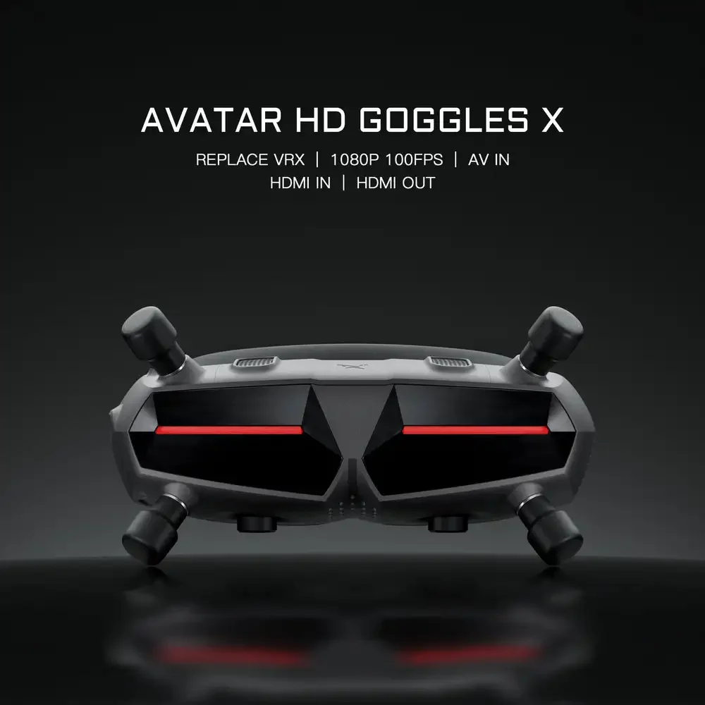 

Walksnail Avatar HD Goggles X 1080P/100FPS FOV50 Встроенный гироскоп Bluetooth Wi-Fi модуль 7-26 в для Дронов FPV радиоуправляемых автомобилей с неподвижным крылом