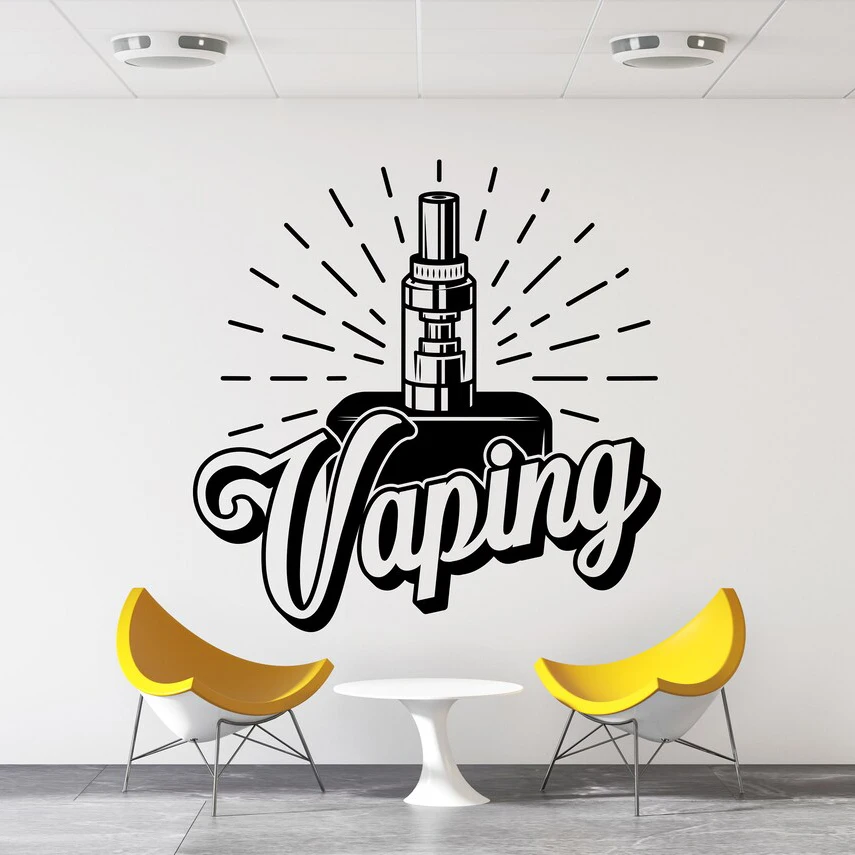 Vape Shop Wall Decal Window Sticker Smoke Shop Decor Sticker Vapor Lounge  Wall Sticker Vape Store Wall Decor Vinyl Decal A660 - AliExpress 15