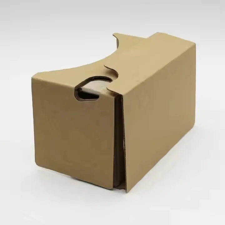 Cardboard Virtual Reality VR Headset 3D VR Glasses Box Movies for 3D Movies and Games Compatible with Android & pple