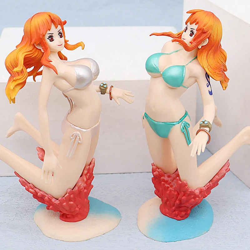 One Piece Anime Figure Nami Boa Hancock Robin Reiju Vivi Bonney Girls PVC  Action Model Toys Best Birthday Christmas Gifts