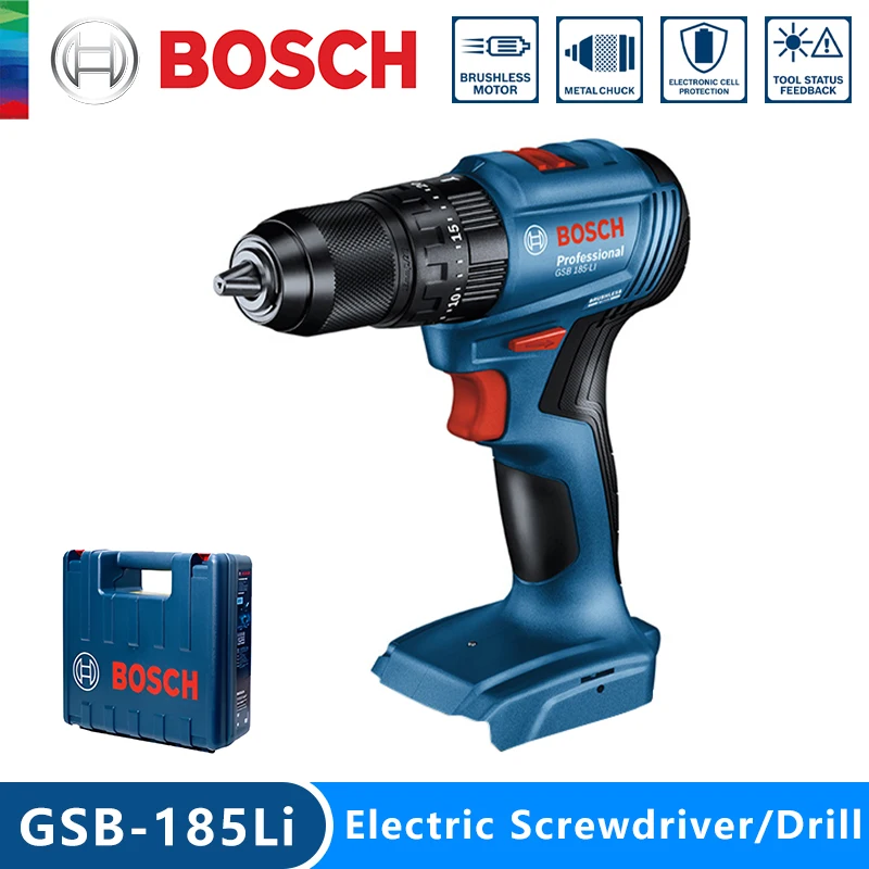 

Дрель ударная Bosch GSB 185 Li аккумуляторная, 18 в