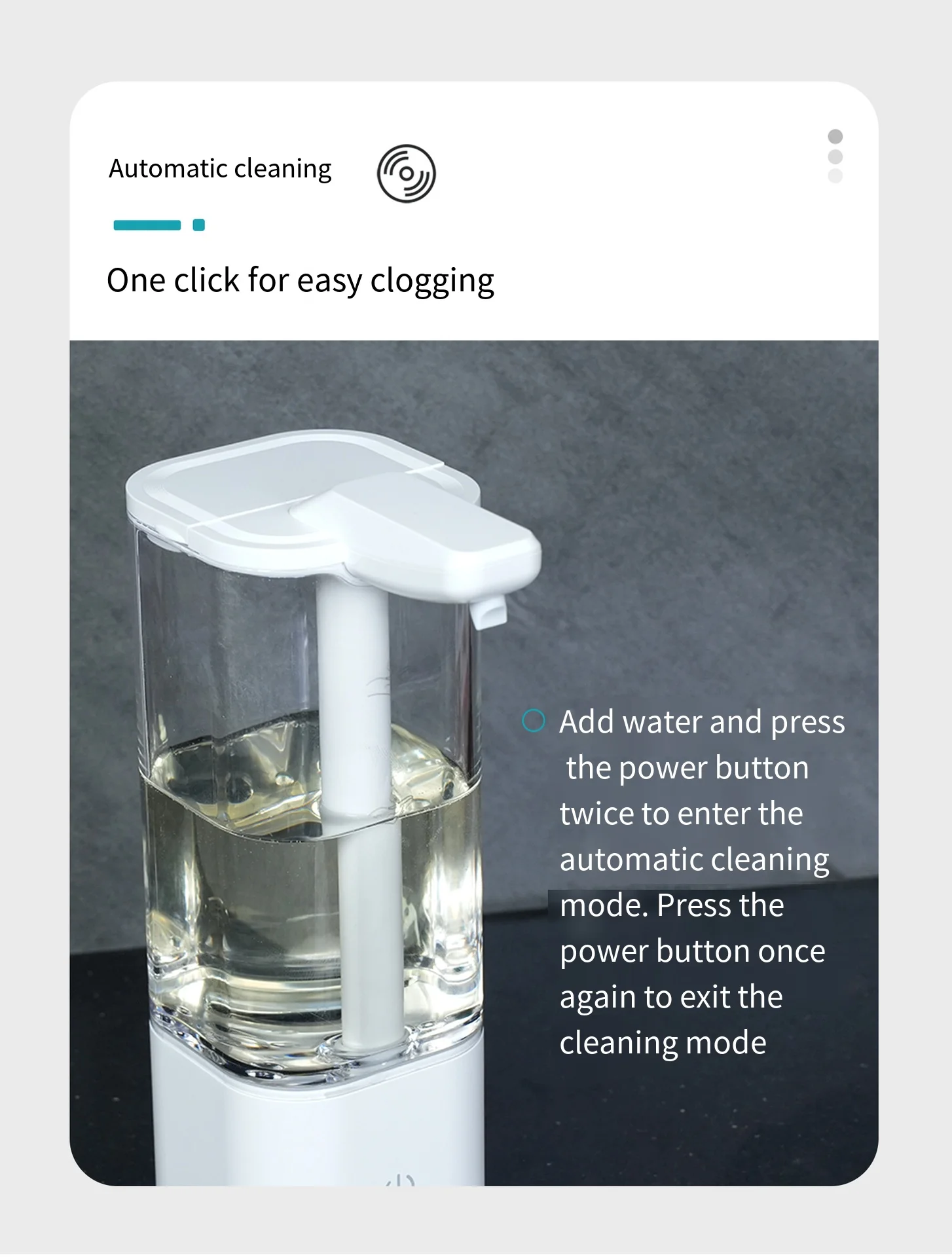 Description Picture 5 of itemAutomatic Sensor Hand Soap Machine Wall Hanging Gel Soap Dispenser for Kitchen Detergent Dispensing System Spirit Hand Washing