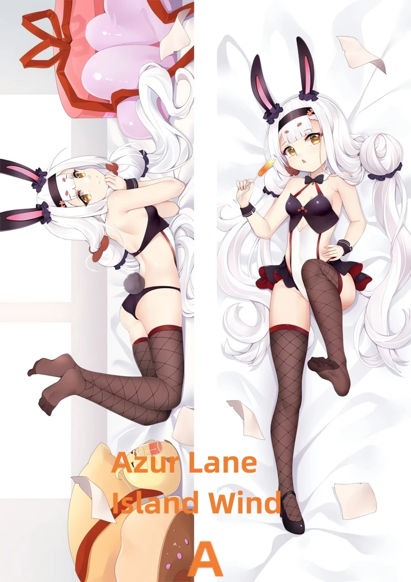 

Dakimakura Anime Pillow Case Azur Lane Island Wind Double-sided Print Of Life-size Body Pillowcase Gifts Can be Customized
