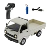 WPL 1/16 D12 MINI RC All Terrain 2.4G 4WD RTR Truck For Kids Adults Best Gift Hobby RC Car High White 1