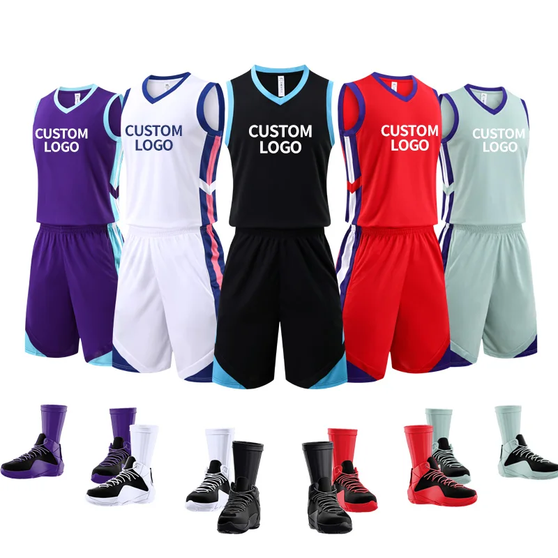 Men Basketball Shirt Quick Dry Basketball Uniform Professional Throwback Jersey Breathable Jersey LQ897