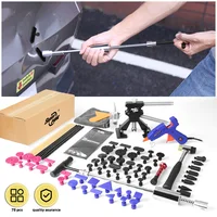 PDR Car Dent Repair Tools Kits,Professional Auto Body Dint Hail Damage Tools Kit,Paintless Dent Removal Puller Tool