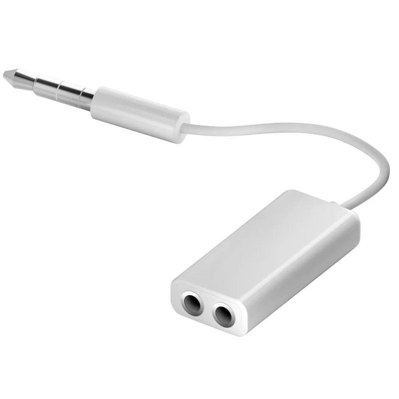 

RYRA 3.5mm AUX Audio Splitter Cable Earphone Headphone Adapter 1 Male To 2 Female For Computer Speakers Headset Sharing
