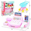 Cash Register Toy Simulation Supermarket Cash Register Toys Set With Lighting Sound Effects Calculation Checkout Early Education 3