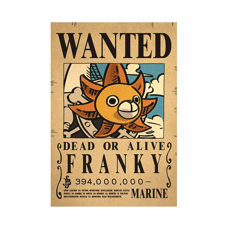 Luffy First Wanted poster