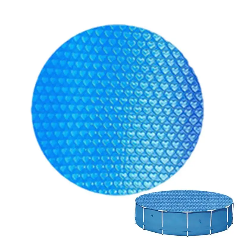 

Round Pool Cover Round Above Ground Swimming Pool Cover Portable Inground Pool Cover Protector Reusable Solar Covers For Above