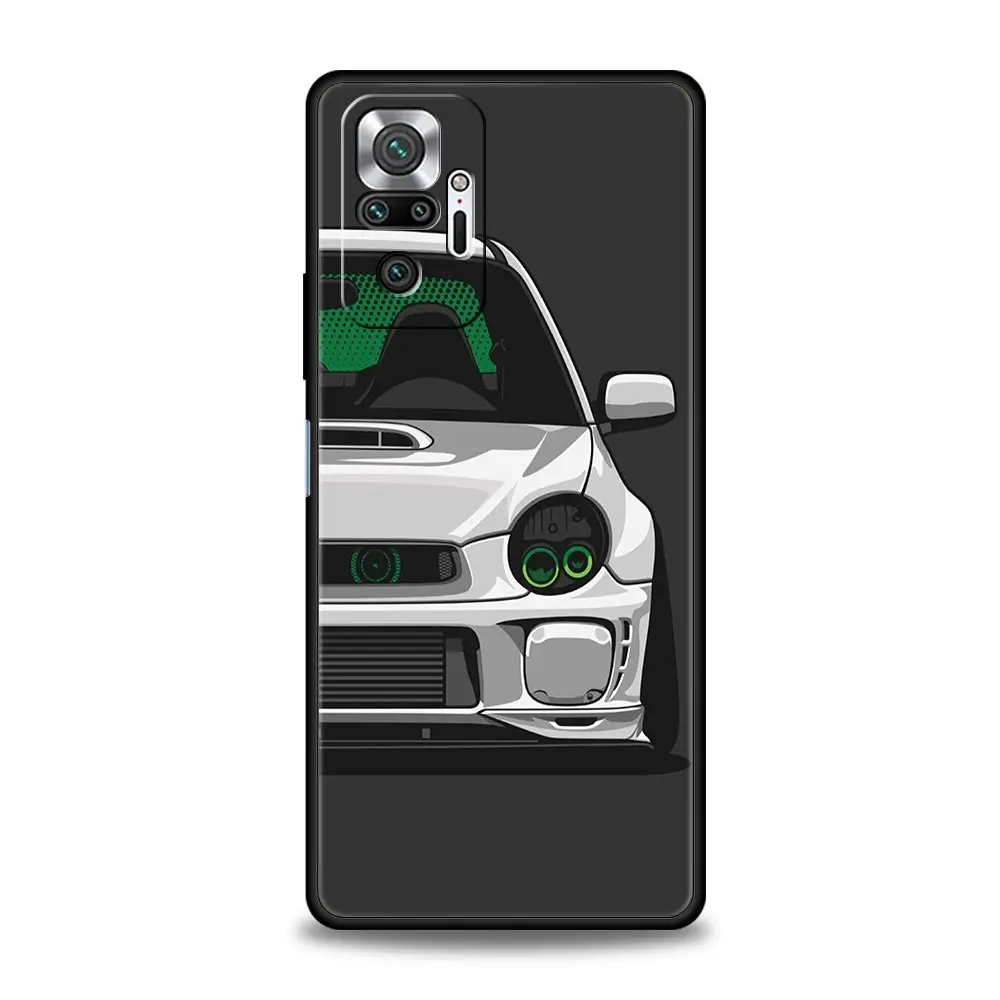 JDM Sports Cars Soft Phone Case Cover