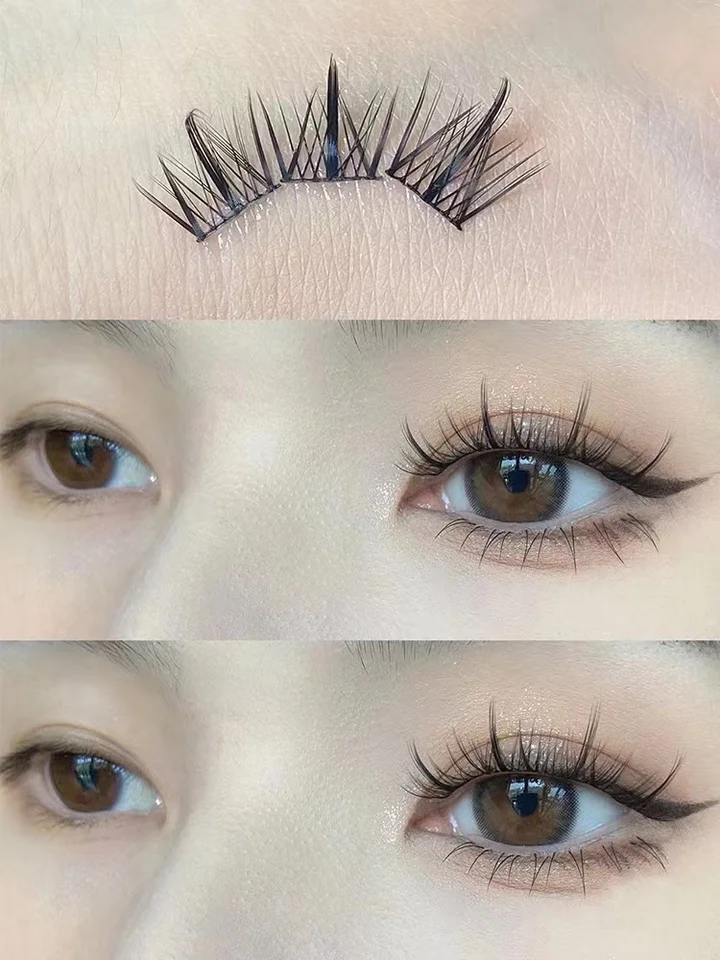 DIY Eyelash Extension Kit with Cluster Lashes