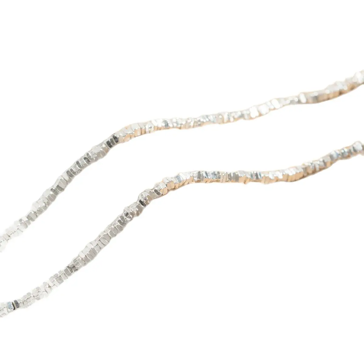 1g(about 58pcs)/Lot 925 Sterling Silver Square Geometric Loose Beads 1.8mm Small Beading Necklace Bracelets Spacers DIY Jewelrys 6