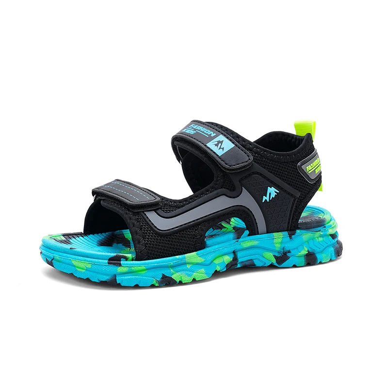 Summer Hook Loop Fastener Camouflage Beach Sandals Water Children's Sports Slippers Boys Lightweight Anti Slip Shoes kids shoes children sandals kids sandals beach shoes