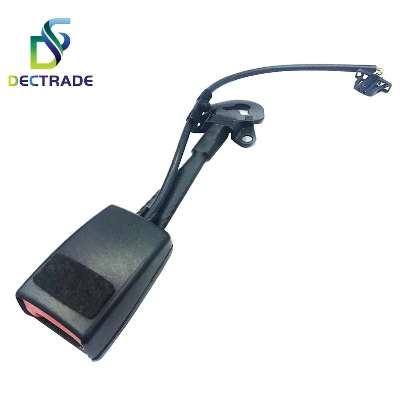Seat Belt Buckle Extender Clip Socket with Warning Cable for Audi A4 B6 B7 2001-2008 8E0 857 755 8ED 857 755 8E0857755