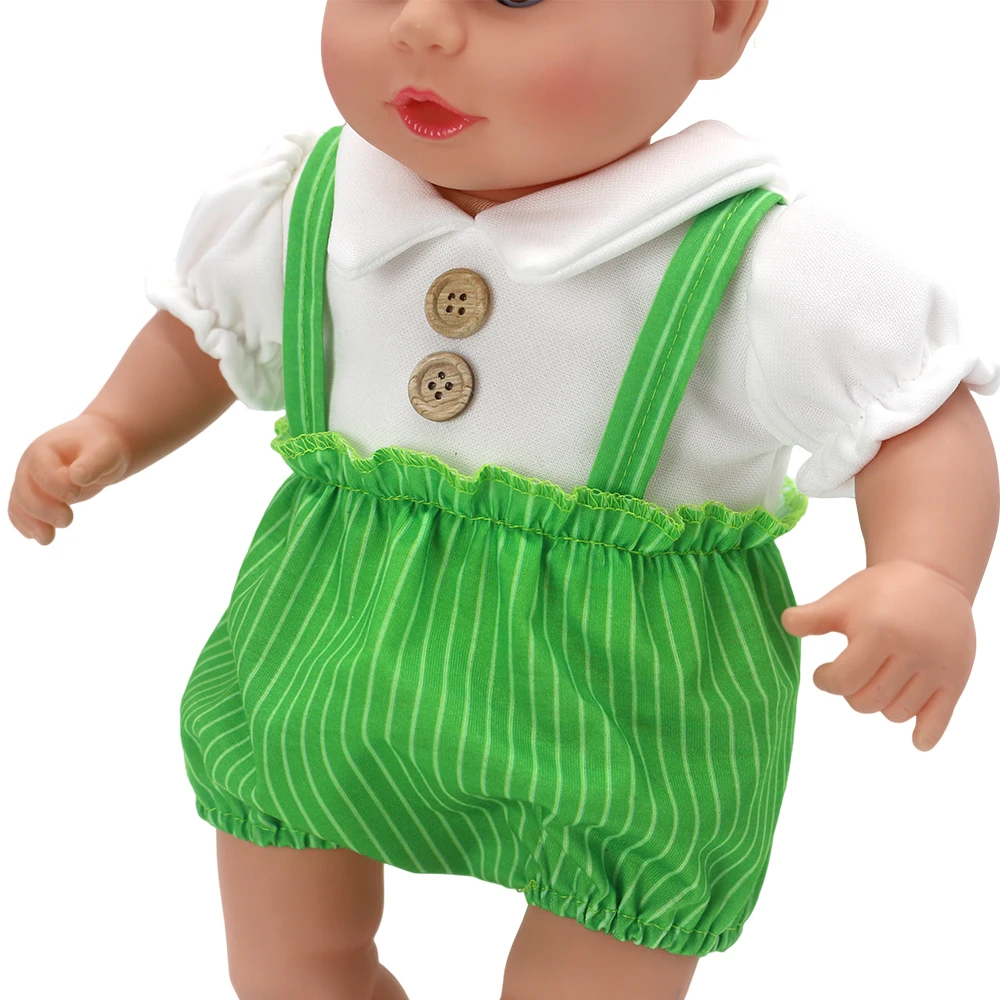 Babypuppenkleid 43 cm für 17" Mädchenpuppe Sommer-Outwear-Zubehör – Detail 23