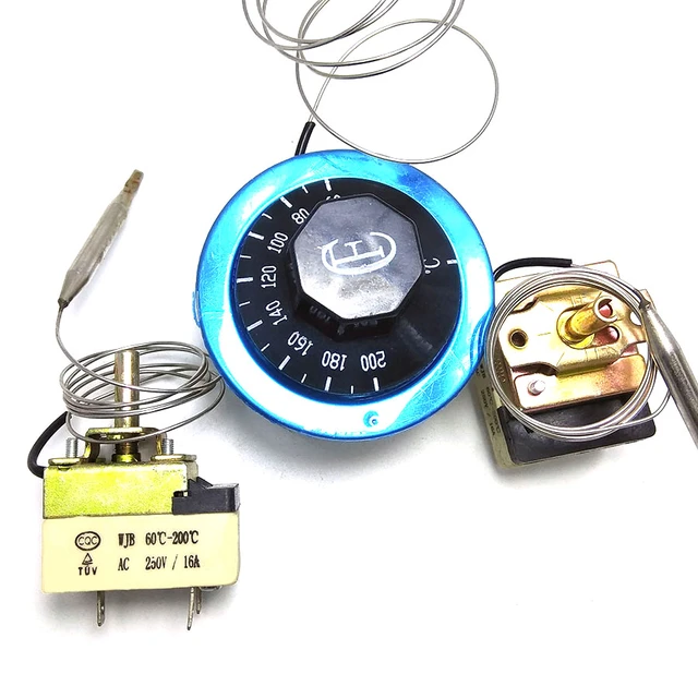 30-85/30-110/30-150/60-200/50-300/50-400 centigrade ceramic base mechanical  thermostat water heater temperature switch - AliExpress