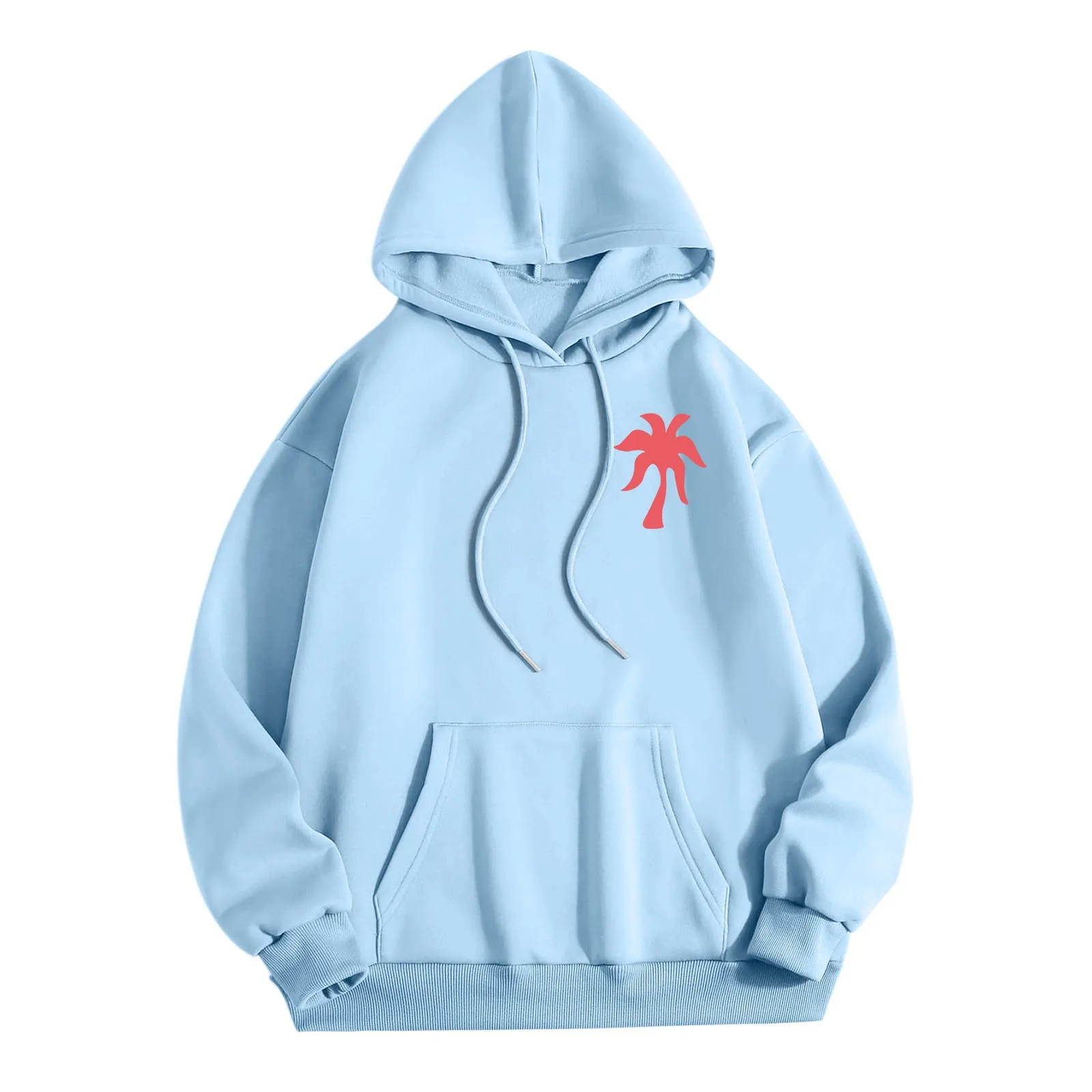 thumbnail image 2 of Sudadera con capucha y estampado de letras para mujer, de moda, con estampado de estética, de manga larga, para hombre y mujer, 2 of 5