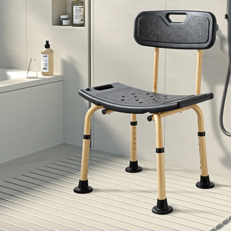 Aviation-Aluminum-Alloy-Bath-Stool-6-position-Adjustable-Shower-Chair ...