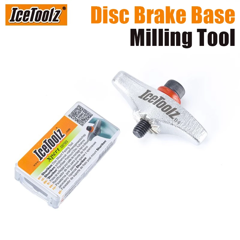 メンテナンス icetoolz ICETOOLZ Bike Disc Mount Sanding Tool for Erasing the Paint on the
