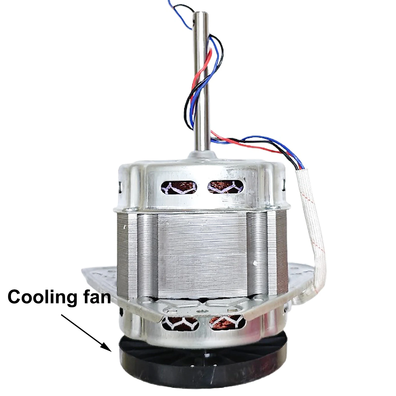 Electric Motor 850W 220V with Fix Screws And Capacitor Extension Axle 10cm