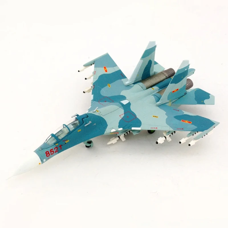 アメトイ。フーバー。 Diecast 1:200 Scale SU27 SU-27 fighter HG6023 Alloy Finished