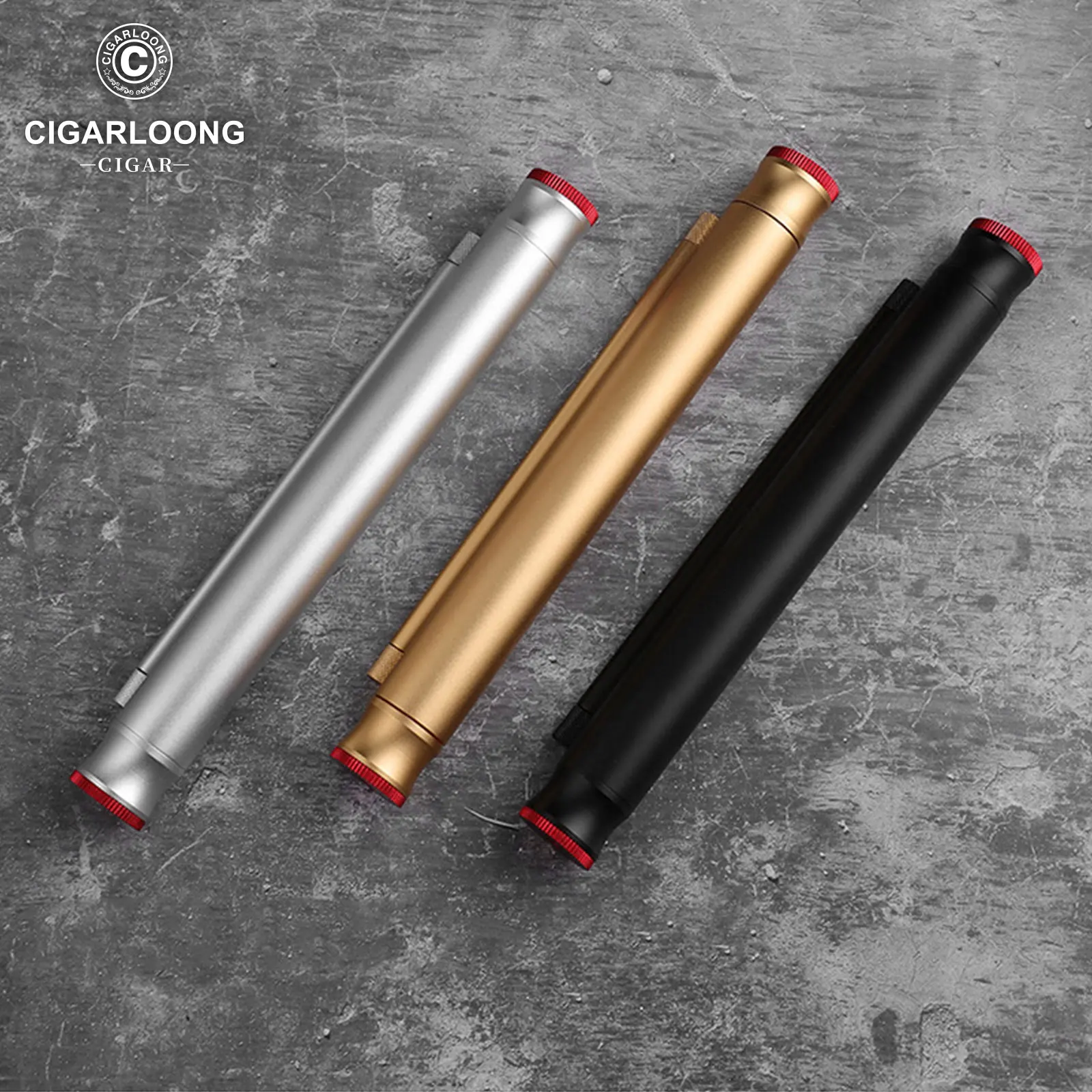 CigarTube5in1MultifunctionalCigarHolderNeedleDrillPortable