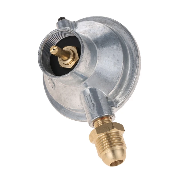 Propánszabályozó Szelep, Alacsony Nyomású Szabályozó, 3/8 Hüvelykes Férfi Fáklyával, 1 Font Standard Propántartályhoz És Hosszabbító Tömlőhöz - Image 2