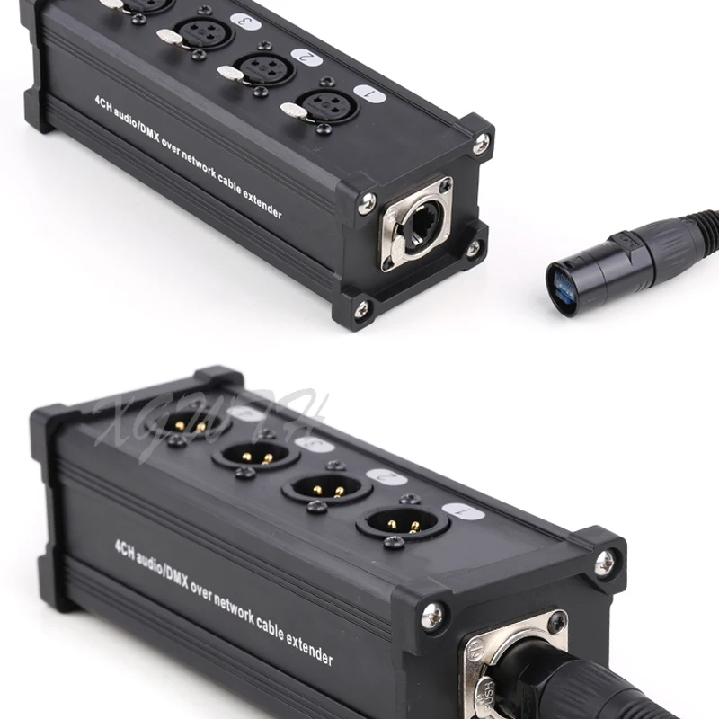 Canais Pinos Multi Cabo de Rede Xlr para Iluminação de Palco Gravação Estúdio Masculino Fêmea para Rj45 Ethercon Sinal de Rede 4 - Image 4