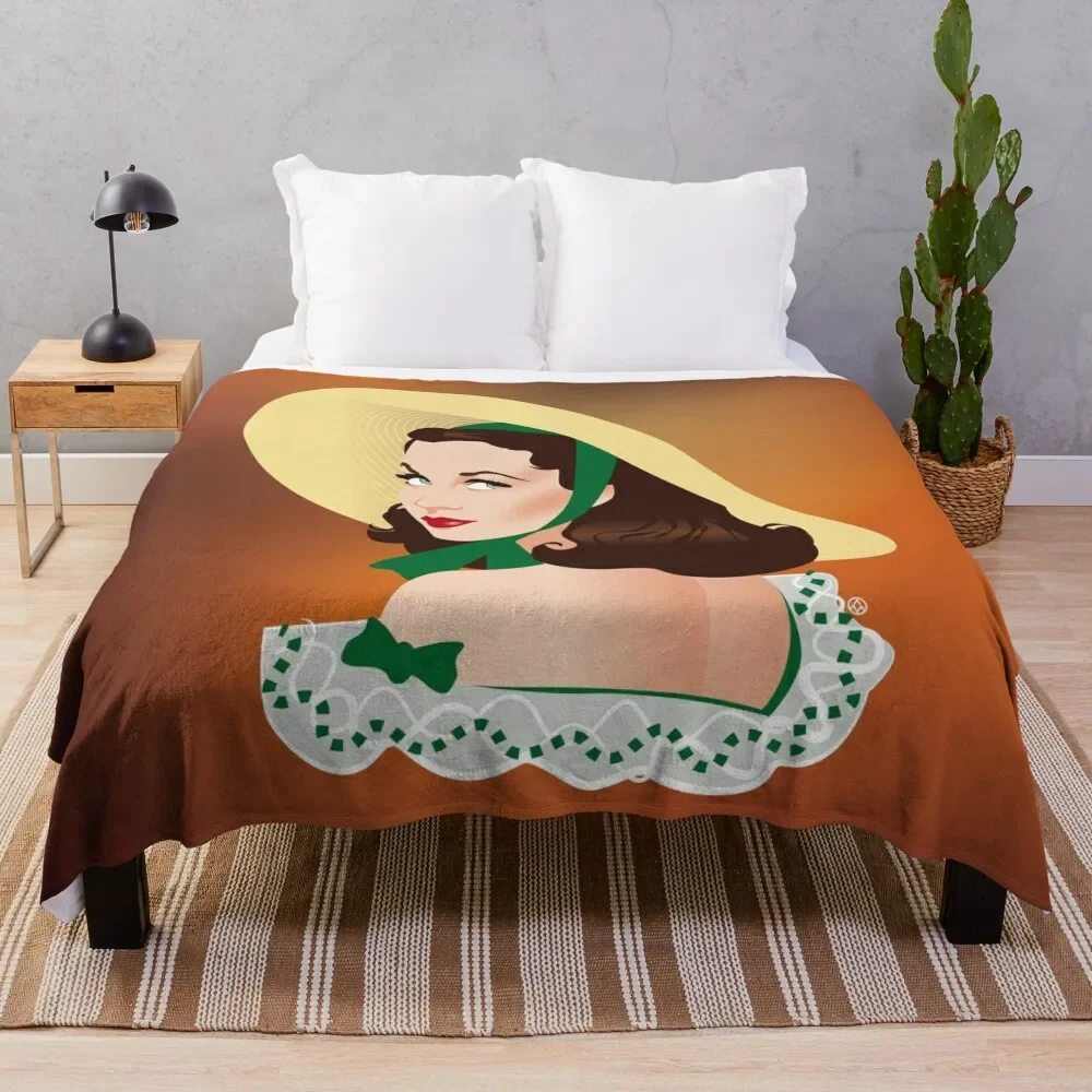 

Barbecue Throw Blanket Flannels Blanket Plaid on the sofa