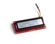 

LCD-16396 SparkFun 16x2 SerLCD - RGB подсветка (Qwiic)