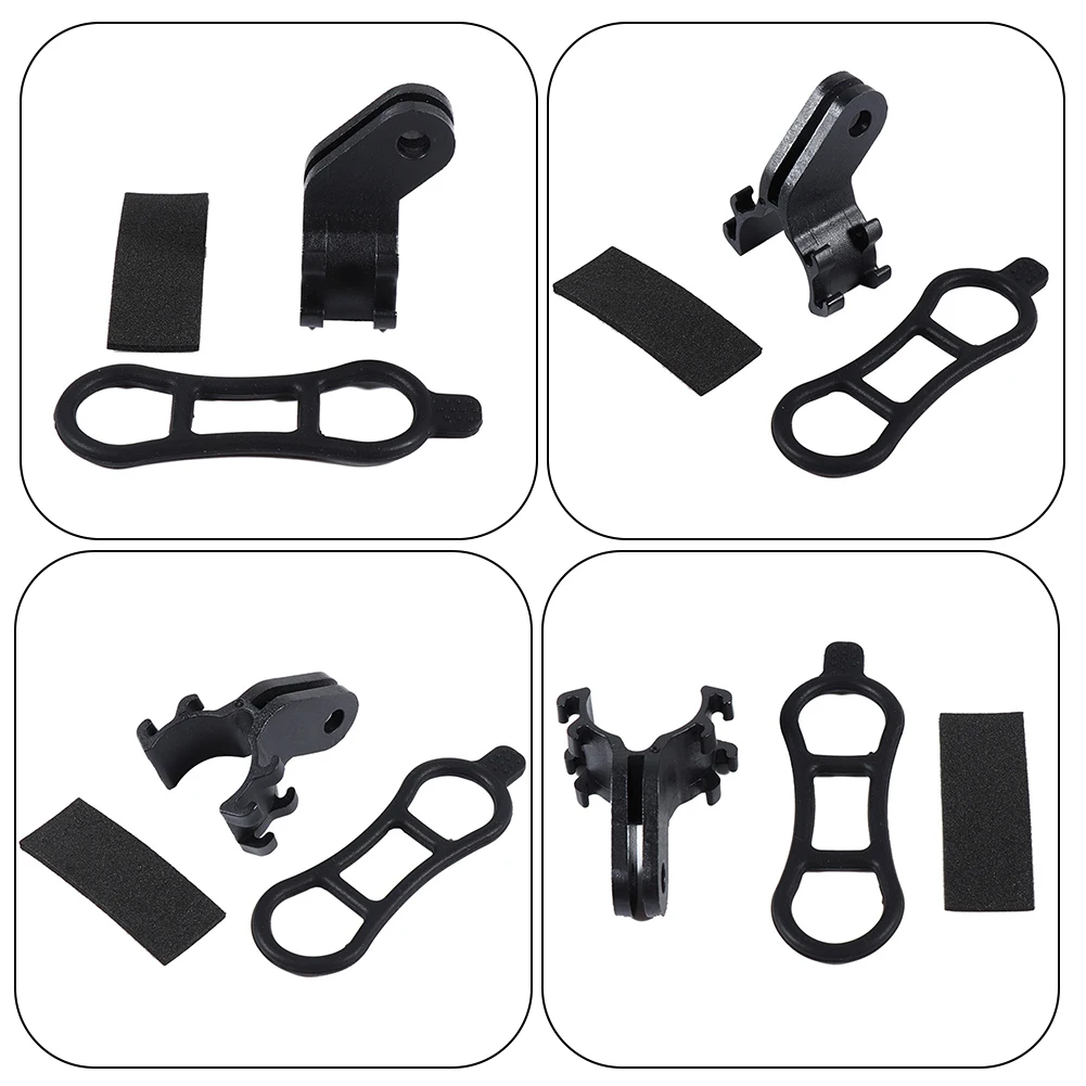 

Flashlight Clip Light Torch Holder Black ForGopro Camera Lightweight MTB Bicycle Mount Bracket ForGopro Practical