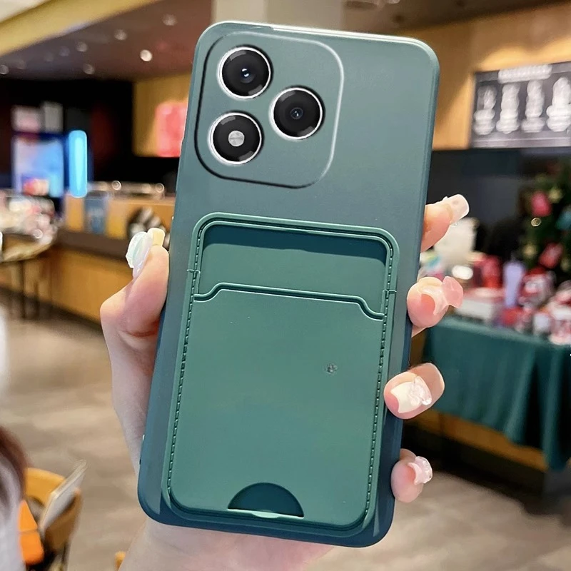 Lite Card Slot Wallet Holder Cover - Premium Silicone Case with Smart Features
