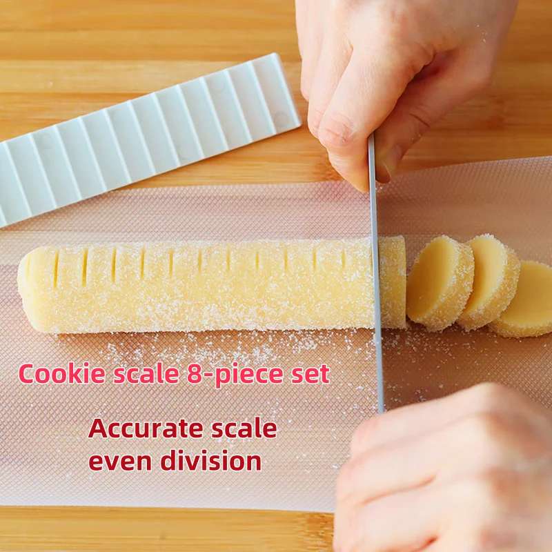 8Pcs-Cake-Thickness-Measure-Ruler-Kitchen-Gadgets-Scale-Fondant-Cookies ...