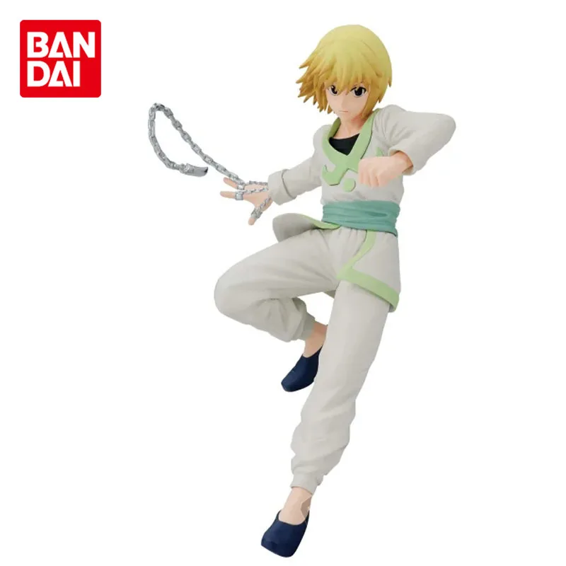 

Оригинальные фигурки героев мультфильма бандай, охотник, вибрационные звезды, Курапика, аниме, коллекционные модели, куклы, игрушки, подарки для детей