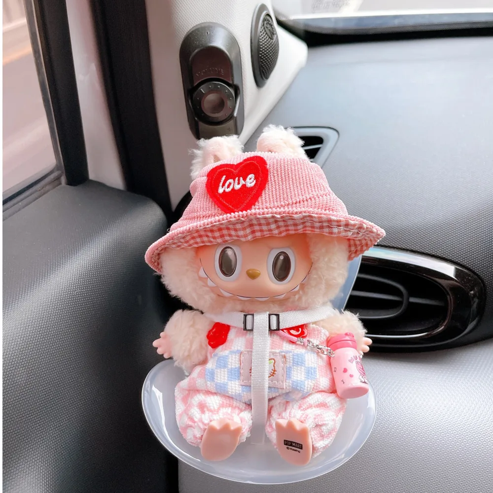 15-17cm doll Seat Labubu Doll Safety Seat Cute Doll Air Outlet Aromatherapy decoration Car Interior Decoration doll seat doll accessories doll accessories toys