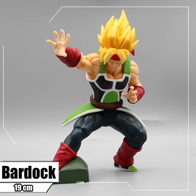 19CM Anime Dragon Ball Z Bardock Figurine Goku father Bardock SSJ PVC Action Figures Collection